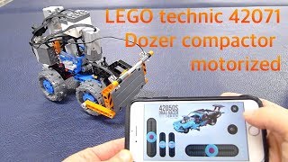 LEGO Technic 42071 dozer compactor RC motorized 1부