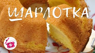 Шарлотка с яблоками. Готовим дома