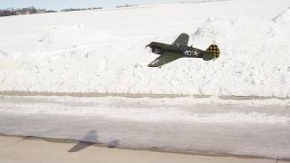 Nitroplanes Airfield's P-40 Warhawk, T6 TX Programming & Rudder Installation tips..