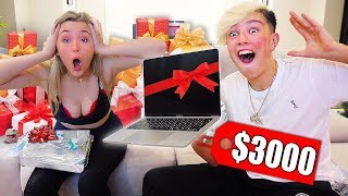 $3000 GIFT SWAP CHALLENGE WITH MY BOYFRIEND! ft. Morgz
