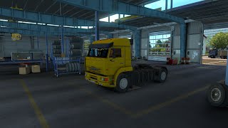 [ETS2 v1.22.2.8s] Обзор мода КамАЗ 5460/6460/65117/65201