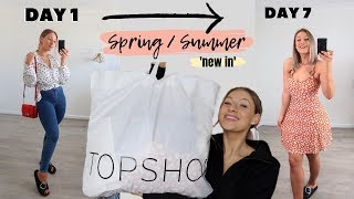 Styling 'new in' TOPSHOP for a week...