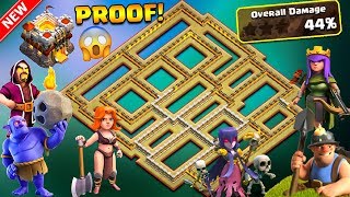 NEW TH11 WAR BASE 2018 Anti 3 Star With Replay Anti Queen Walk BoWitch Anti Everything PROOF!