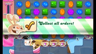 Candy Crush Saga Level 1549 walkthrough (no boosters)