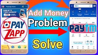 Payzapp to Paytm Add Money Problem Solve | Payzapp to Paytm money transfer |