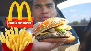 McDonalds MIGHTY ANGUS BURGER REVIEW
