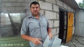 бункерная кормушка железо & дерево
