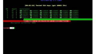 Łamanie klucza WEP - aircrack-ng [HQ]