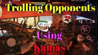 Shadow Fight 3 : Trolling Opponents Using Kamas