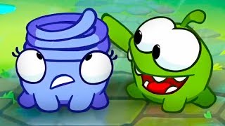 ТОСЯ и Ам Ням #10 Om nom из мультика Cut the Rope 2. Кид и конфетный монстрик в детской игре