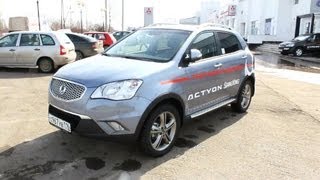 2013 Санг Йонг Актион Premium. Обзор (интерьер, экстерьер, двигатель).