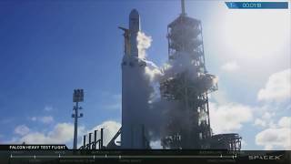 ?Запуск Falcon Heavy 2018 на орбиту Марса 06.02.18 Илон Маск Фалькон ¦ SpaceX ¦ 6 февраля