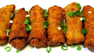 How to make Egg Rolls - Egg Roll Recipe - Easy Chinese Recipe