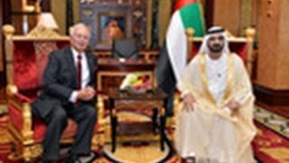 محمد بن راشد يستقبل رئيس وزراء ماليزيا