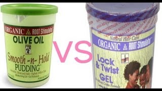 ORS Smooth n' Hold Pudding Vs Lock and Twist Gel
