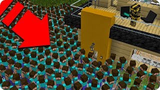 APOCALIPSIS DE HEROBRINE EN MI NUEVA CASA EN MINECRAFT ?