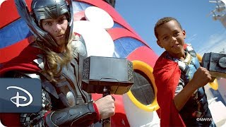 Meet Marvel Super Heroes During Marvel Day at Sea
