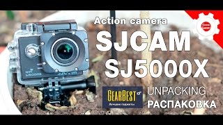 SJ5000X Elite - Распаковка отличной камеры с возможностью записи видео в 4K! Посылка от GearBest.com