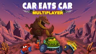 Обзор Car Eats Car Multiplayer первый взгляд! Хищные машины онлайн #1