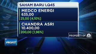 MEDC & TPIA Anggota Baru LQ45