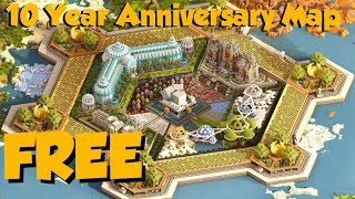 This FREE Map Celebrates 10 Years Of Minecraft