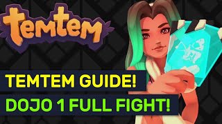 TemTem DOJO 1 Full Fight! Best Guides & TIps | TemTem Pokemon!