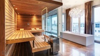 Строительство Сауны, Примеры дизайна, отделка. Сауна изнутри фото