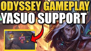 YASUO SUPPORT!?  THIS BUILD IS *SO* BROKEN! || Odyssey Extraction Gameplay