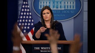 WATCH: Sarah Sanders, DHS Secy. Nielsen hold White House news briefing