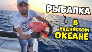 Рыбалка в индийском океане! Офигел от такой рыбалки и рыбы.