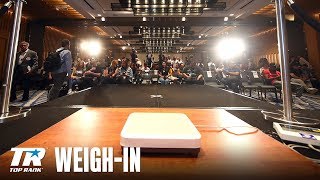 Weigh-In | #NavarreteDeVaca