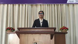Preacher Evan Mr. Thangbawi s/o late Hanka Bahadur of TM Muuonnaphai Local Church, Churachandpur.