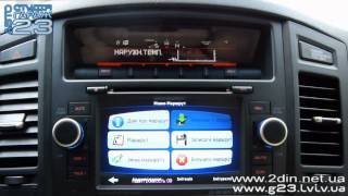 Штатная магнитола для Mitsubishi Pajero 4 (Wagon) - Phantom DVM-1400G HDi