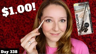LA Colors Brow Lift Eyebrow Pencil & Highlighter Duo Review | Day 338 of New Makeup