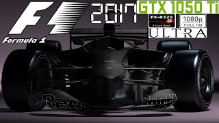 F1 2017 - GTX 1050 TI - AMD FX 8320 - 1080P High