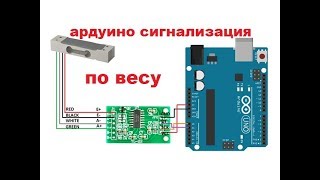 Ардуино сигнализация по весу + звонки