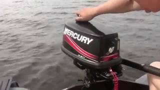 Лодка ПВХ Flinc 3.2 м.( Флинк 320) с мотором Mercury 5 л.с.