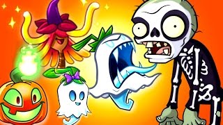 Plants vs. Zombies 2 Lawn of Doom - WITCH HAZEL - GHOST PEPPER
