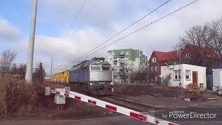 M62-2087 CIECH Cargo ZE SKŁADEM ROBOCZYM || Przejazd Kolejowy || Linia D29-273 || Głogów