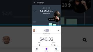 Uber/Lyft Halloweekend Earnings in Chicago