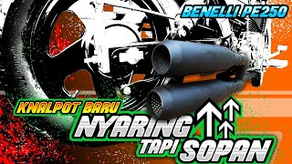 Suara Knalpot custom untuk Benelli patagonian eagle 250 buatan OX Garage - OX ROAR Ver1