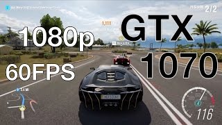 Forza Horizon 3 - GTX 1070 8gb - Ultra Setting FPS Test!
