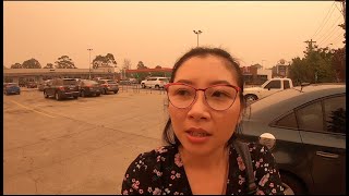 CHẠY QUA KHU CHÁY RỪNG Ở ÚC | AUSTRALIAN BUSH FIRE | Chau Riches