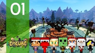 Minecraft : Age Of Empire sur EpiCube ! Ep. 1 avec le Staff d'Epicube