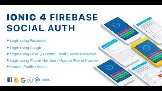 Authy - Ionic 4 Firebase Auth Full App / Phone Auth / Google / Facebook / Email for Android and iOS