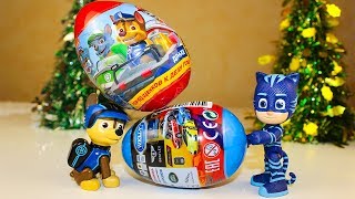 Мультики для детей Щенячий патруль Игрушки Герои в масках Сюрпризы АМ НЯМ Мультфильмы 2017