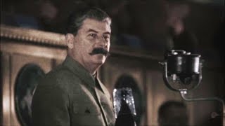 Кантата о Сталине (цветное видео)