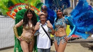 Бразильская Самба.SAMBA.Танцы на улице и настоящий карнавал.