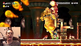 Mario Maker - Bowsers Are Red, But Mario's Blue | Super Expert Is A Pile of Poo #11