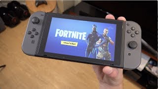 Fortnite On The Nintendo Switch! Gameplay, Comparison, Impressions!
